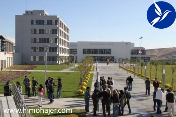 محوطه دانشگاه چانکایا در ترکیه